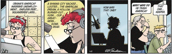 Doonesbury on Saturday January 21, 2012 Comic Strip