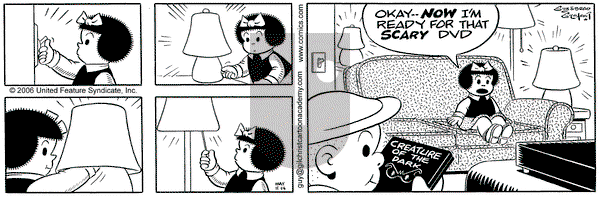 Nancy on Thursday January 8, 2009 Comic Strip