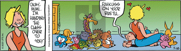 Rose is Rose on Saturday July 18, 2020 Comic Strip