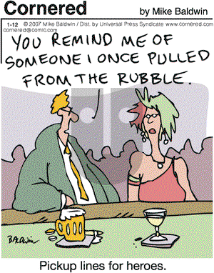 Cornered on Friday January 12, 2007 Comic Strip