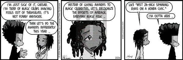 The Boondocks on Tuesday September 27, 2011 Comic Strip