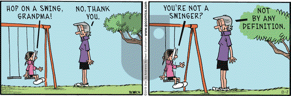 Grand Avenue on Friday August 2, 2019 Comic Strip