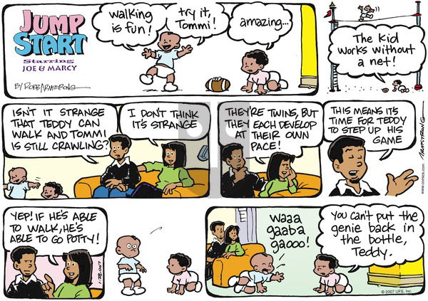 JumpStart on Sunday January 28, 2007 Comic Strip