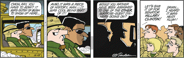 Doonesbury on Saturday December 13, 2003 Comic Strip