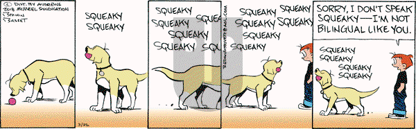Red and Rover on Monday March 26, 2018 Comic Strip