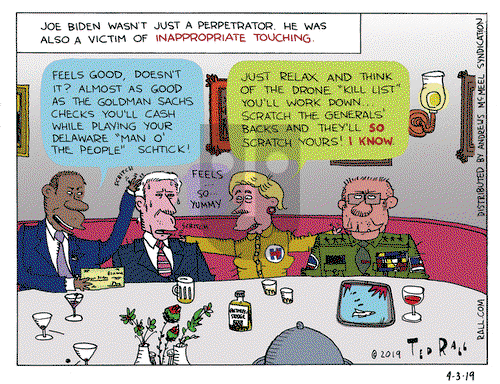 Ted Rall on Wednesday April 3, 2019 Comic Strip