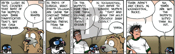 Get Fuzzy on Wednesday January 2, 2013 Comic Strip