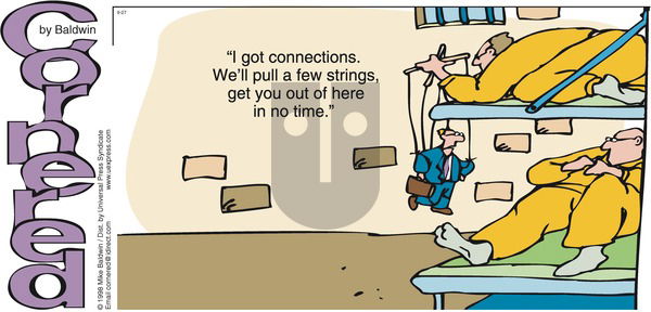 Cornered on Sunday September 27, 1998 Comic Strip
