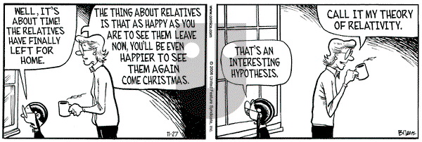 Grand Avenue on Monday November 27, 2006 Comic Strip
