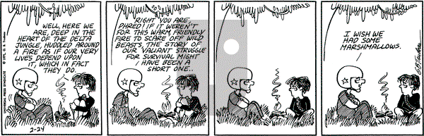 Doonesbury on Thursday February 24, 1972 Comic Strip