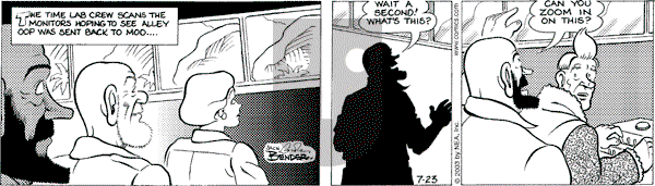 Alley Oop on Wednesday July 23, 2003 Comic Strip
