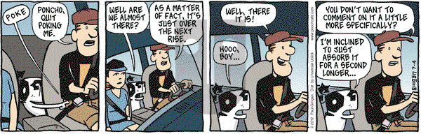 Pooch Cafe - Wednesday July 4, 2012 Comic Strip