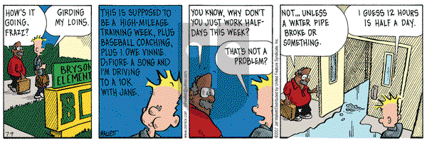 Frazz on Monday July 9, 2007 Comic Strip