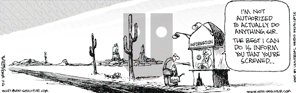 Non Sequitur on Thursday November 16, 2000 Comic Strip