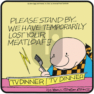 Ziggy on Friday February 13, 2004 Comic Strip