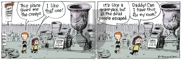 Cul de Sac on Wednesday August 29, 2012 Comic Strip