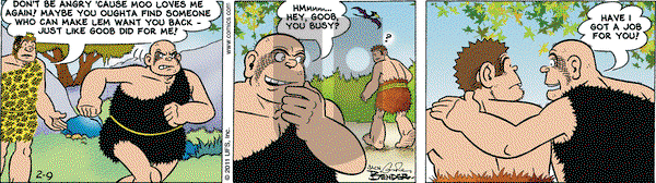 Alley Oop on Wednesday February 9, 2011 Comic Strip