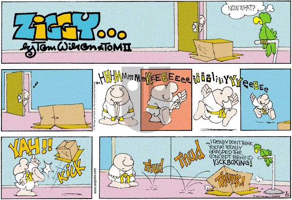 Ziggy - Sunday August 22, 1999 Comic Strip