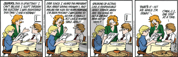 Doonesbury on Monday July 27, 2015 Comic Strip