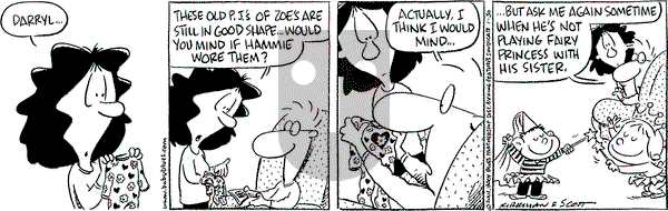 Baby Blues on Tuesday January 30, 2001 Comic Strip