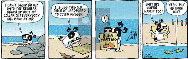 Pooch Cafe on Thursday July 24, 2014 Comic Strip