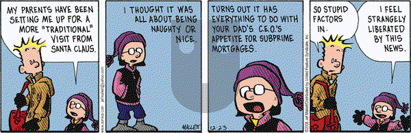 Frazz on Tuesday December 23, 2008 Comic Strip