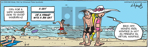 Cleats - Tuesday August 11, 2009 Comic Strip