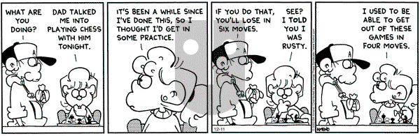 FoxTrot - Thursday December 11, 2003 Comic Strip
