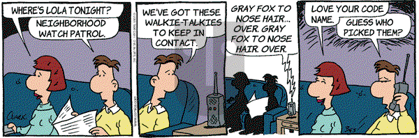 Lola on Tuesday March 3, 2009 Comic Strip