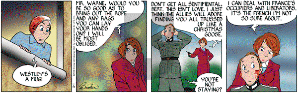 9 Chickweed Lane on Saturday February 1, 2014 Comic Strip