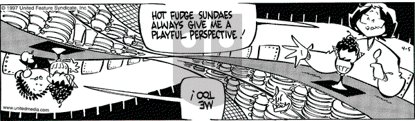 Rose is Rose on Saturday April 5, 1997 Comic Strip