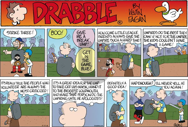 Drabble on Sunday May 5, 2013 Comic Strip