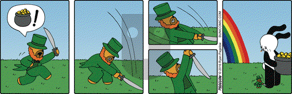 Buni on Monday March 14, 2016 Comic Strip