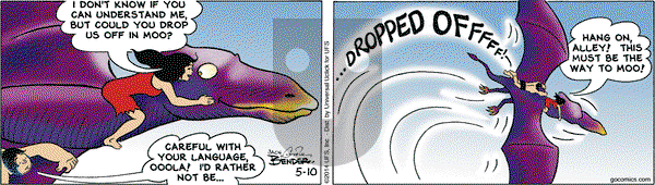 Alley Oop on Saturday May 10, 2014 Comic Strip