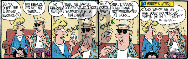 Monty - Thursday March 14, 2019 Comic Strip