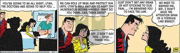 Rip Haywire on Wednesday December 7, 2016 Comic Strip