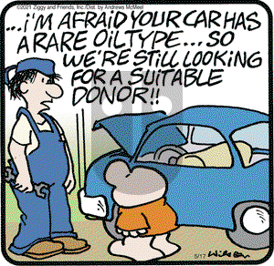 Ziggy on Monday May 17, 2021 Comic Strip