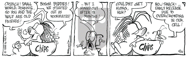 The Grizzwells on Thursday April 16, 1998 Comic Strip
