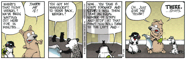 Get Fuzzy on Thursday January 6, 2005 Comic Strip