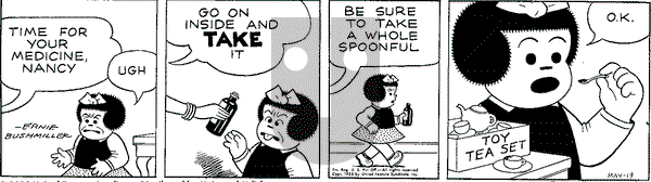 Nancy Classics on Tuesday May 19, 2015 Comic Strip