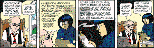 Doonesbury on Friday September 30, 2005 Comic Strip