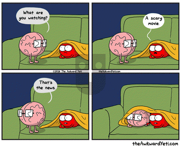 The Awkward Yeti on Friday January 5, 2018 Comic Strip