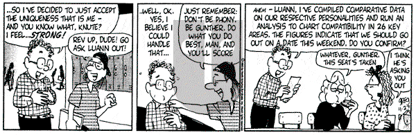 Luann on Wednesday January 28, 1998 Comic Strip