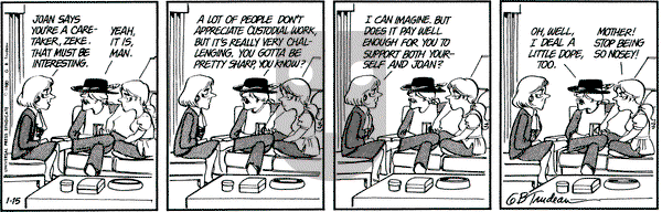 Doonesbury on Tuesday January 15, 1980 Comic Strip