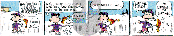 Peanuts on Thursday December 4, 2003 Comic Strip