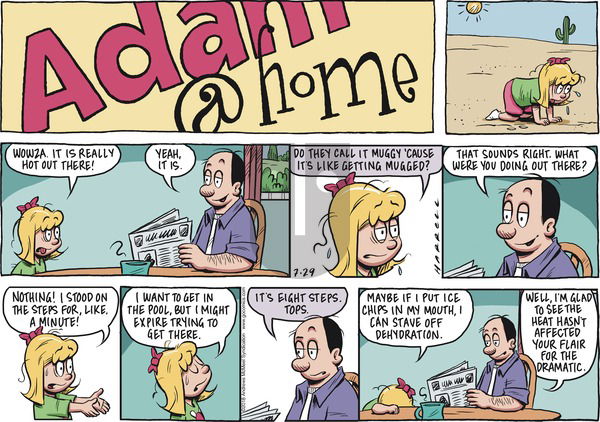 Adam@Home on Sunday July 29, 2018 Comic Strip