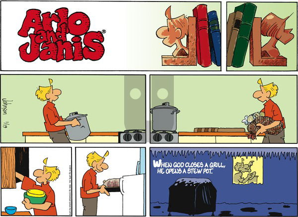 Arlo and Janis on Sunday January 19, 2014 Comic Strip