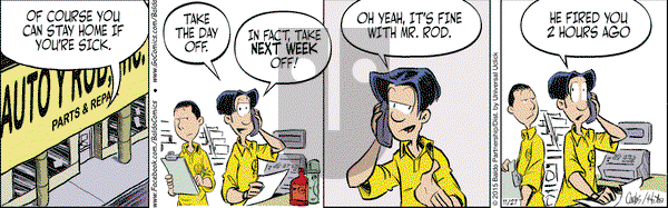 Baldo on Friday November 27, 2015 Comic Strip