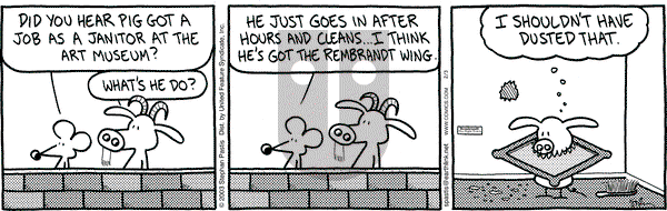 Pearls Before Swine on Monday February 3, 2003 Comic Strip