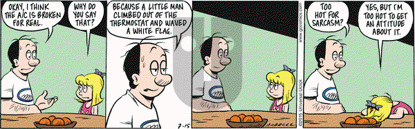 Adam@Home on Wednesday July 15, 2015 Comic Strip